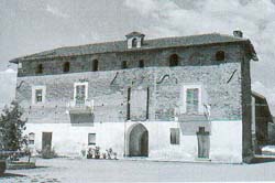 Castello della Marsaglia, a sud-oves del rio Chisola